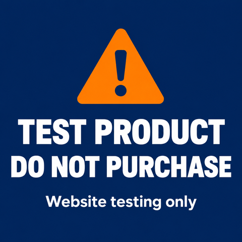 TEST PRODUCT — DO NOT PURCHASE. Website testing only.